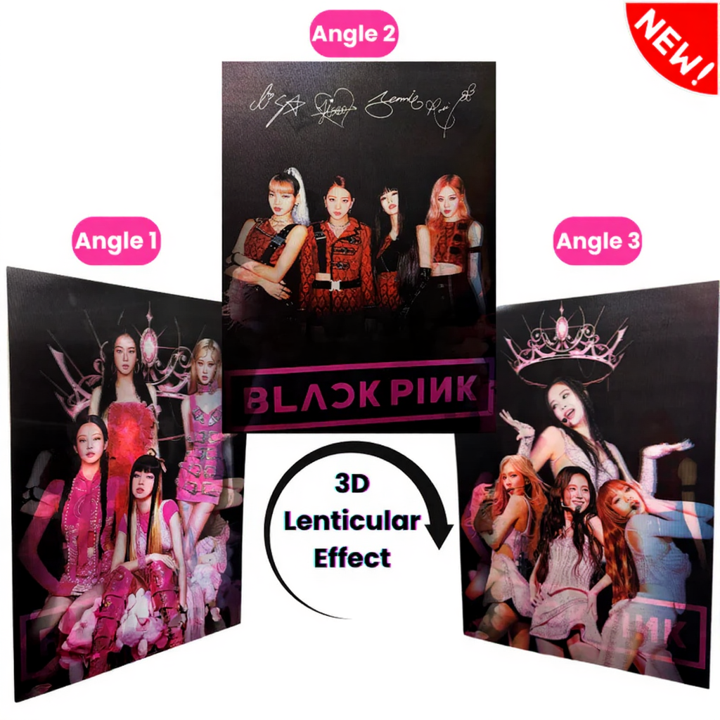 Blackpink 3D Poster