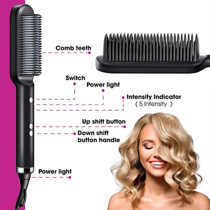 Hair Straightening Comb