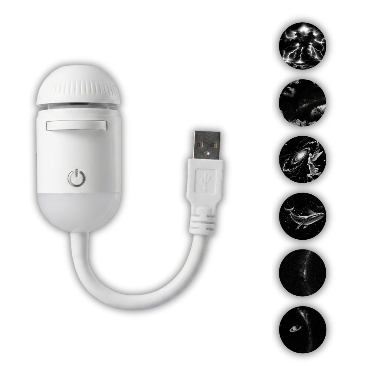 Evonix 2-in-1 Galaxy Projector