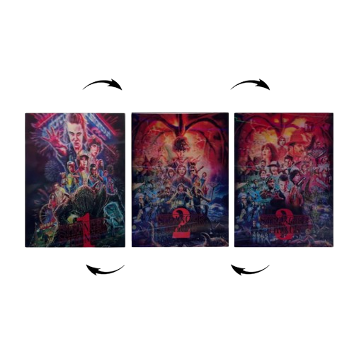 3D-постер Stranger Things